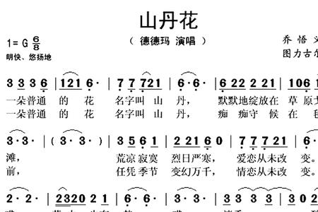 花一朵完整歌词