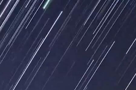 在江门市能看到狮子座流星雨吗