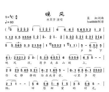 吹不走的晚风歌词