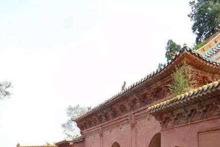 为孝母而建的古建筑物