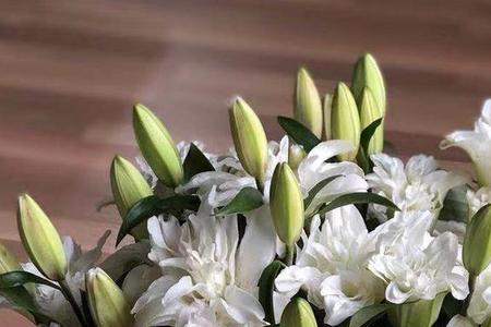 百合的白怎么形容