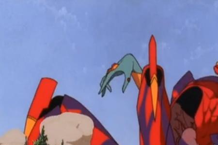 EVA2号机被量产版的吃掉的是几集