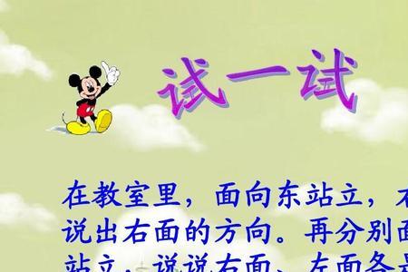 左边是什么方向