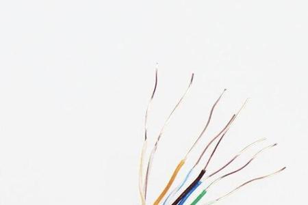 白黄蓝橙四芯网线接法