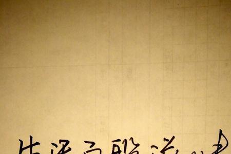 为了生而活的下句是什么