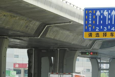 高架车道怎么区分
