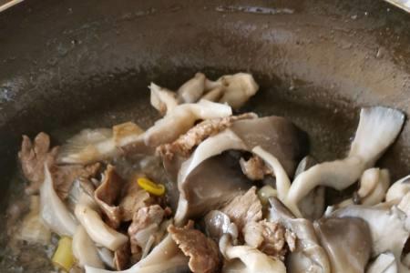 牛肉炖平菇的正宗做法