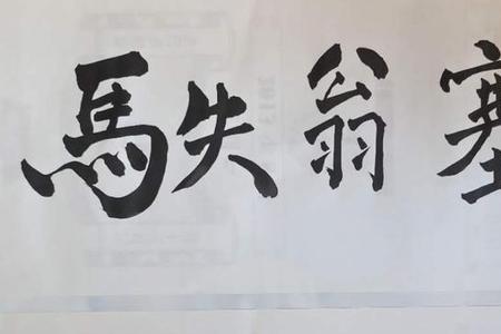 歇后语焉知非福前一句