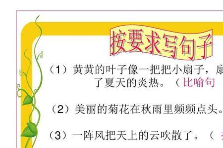 秋天的风像什么比喻句