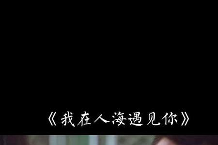偶然相遇什么意思