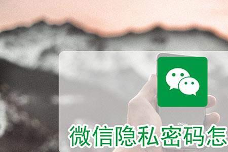 隐私设置是什么意思啊