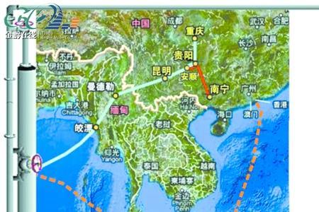 缅甸石油天然气分布范围