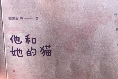 他和他的猫是什么类型的小说
