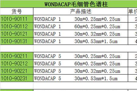 innowax色谱柱是极性柱子吗