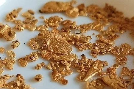 广西沙金分布点