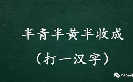 笛字字谜