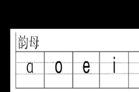 du的韵母是什么