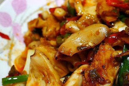 酸辣鱿鱼湘菜做法