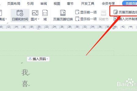 word页脚有星号删不了