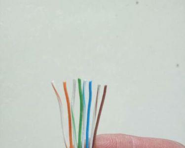 水晶头接线一定要按颜色顺序吗
