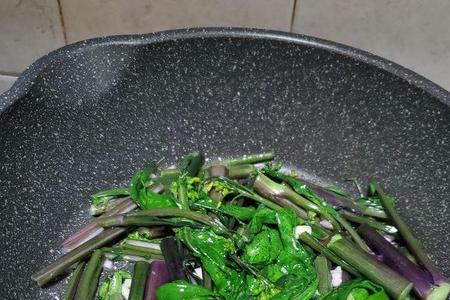 紫菜苔的家常做法