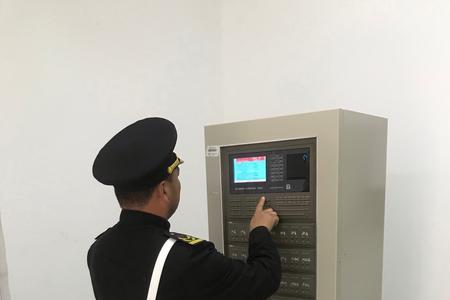 消防主机启动后停机