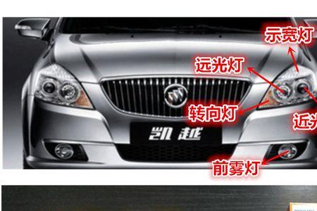 示宽灯与远光灯的区别