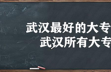 武汉学前教育大专学校排名