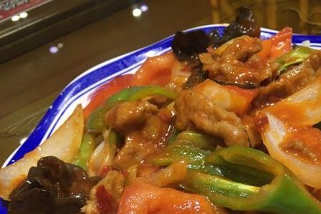 最正宗的托克逊过油肉拌面