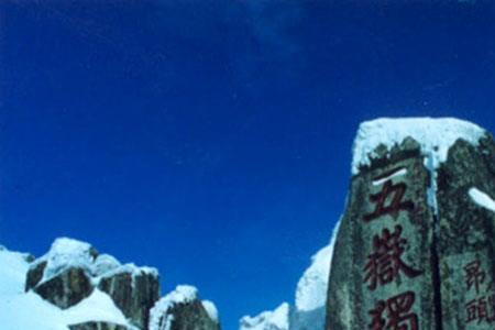 登泰山记中写雪景的的句子