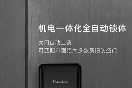 kaadas管理密码忘记了怎么办
