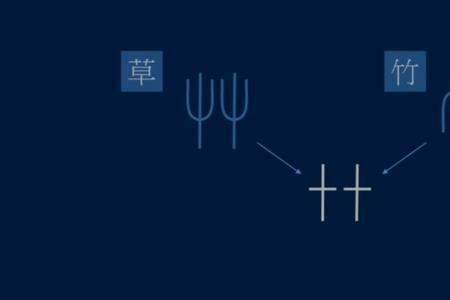 竹子头下边一个马是什么字呢