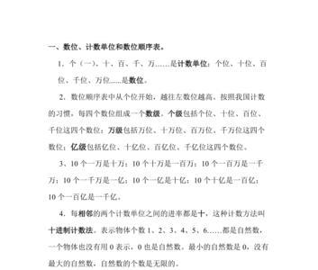 数量单位排行