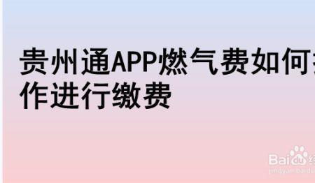 秦华燃气缴费app