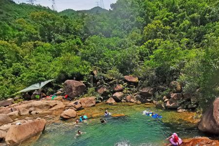 珠三角浸山坑水的地方