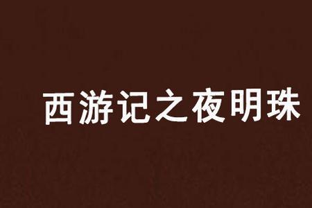 夜明珠小说