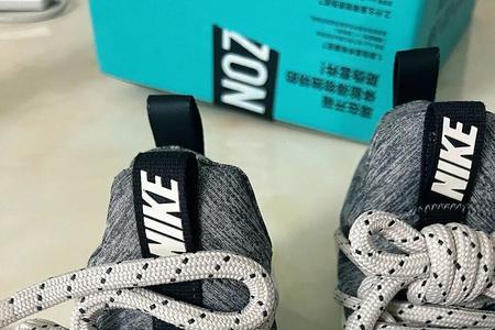 耐克低帮鞋带系法