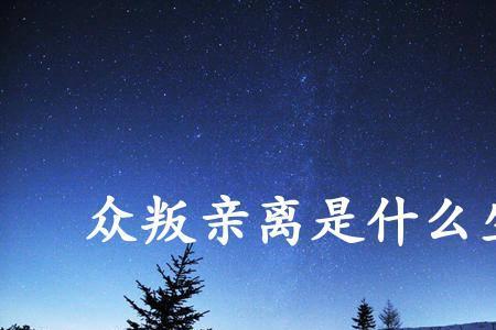 形容众叛亲离的诗词