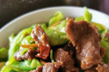 生炒牛肉正宗做法