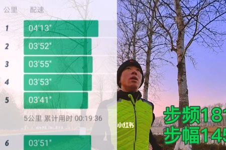步频180配速多少