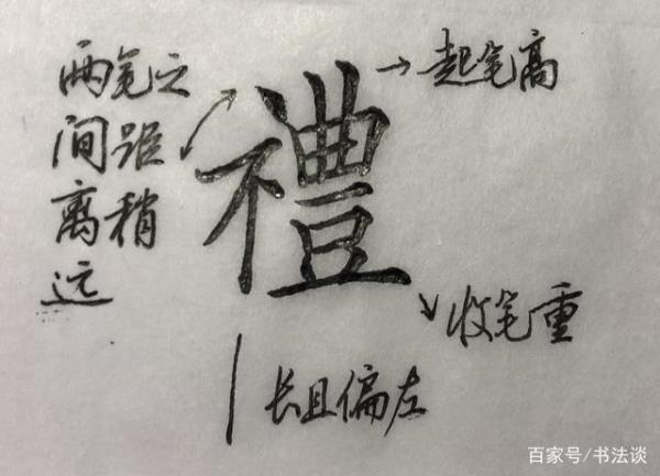 礼的繁体字去掉示字旁是什么