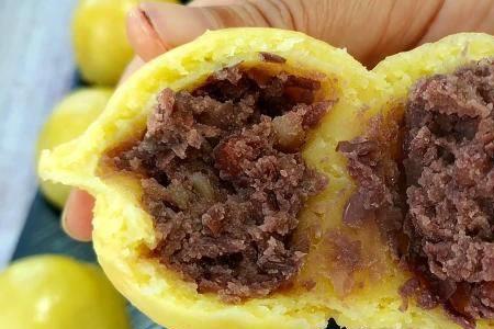 粘豆包蒸完塌陷怎么回事