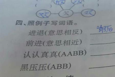 容易读反的词语