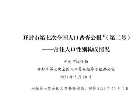 开封市有多少人口