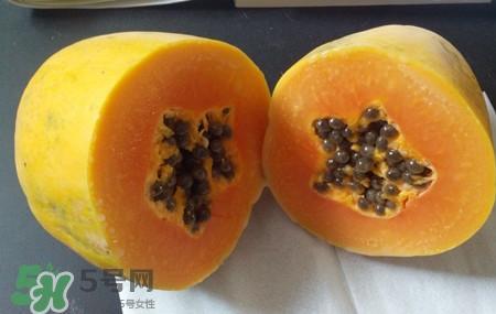 不熟的木瓜流出来的汁是
