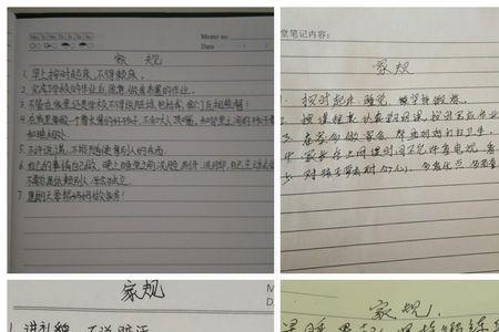 什么是定家规