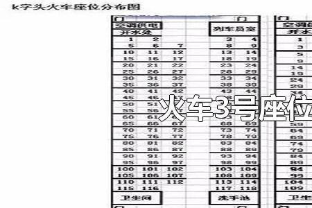 k285硬座火车靠窗座位多少号