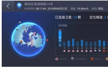 高德北斗怎么切换GPS