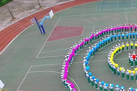 54人队形散开方法