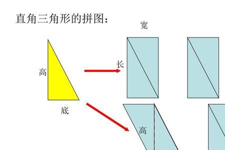 小学直角三角形的特点